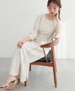 natural couture 【WEB限定】キャンディースリーブパイピングワンピース ナチュラルクチュール ワンピース・ドレス その他のワンピース・ドレス ブ...