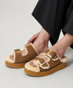 BEAUTY&YOUTH UNITED ARROWS <EMU Australia>ムートン バックル サンダル ビューティー&ユース ユナイテッドアローズ シ...