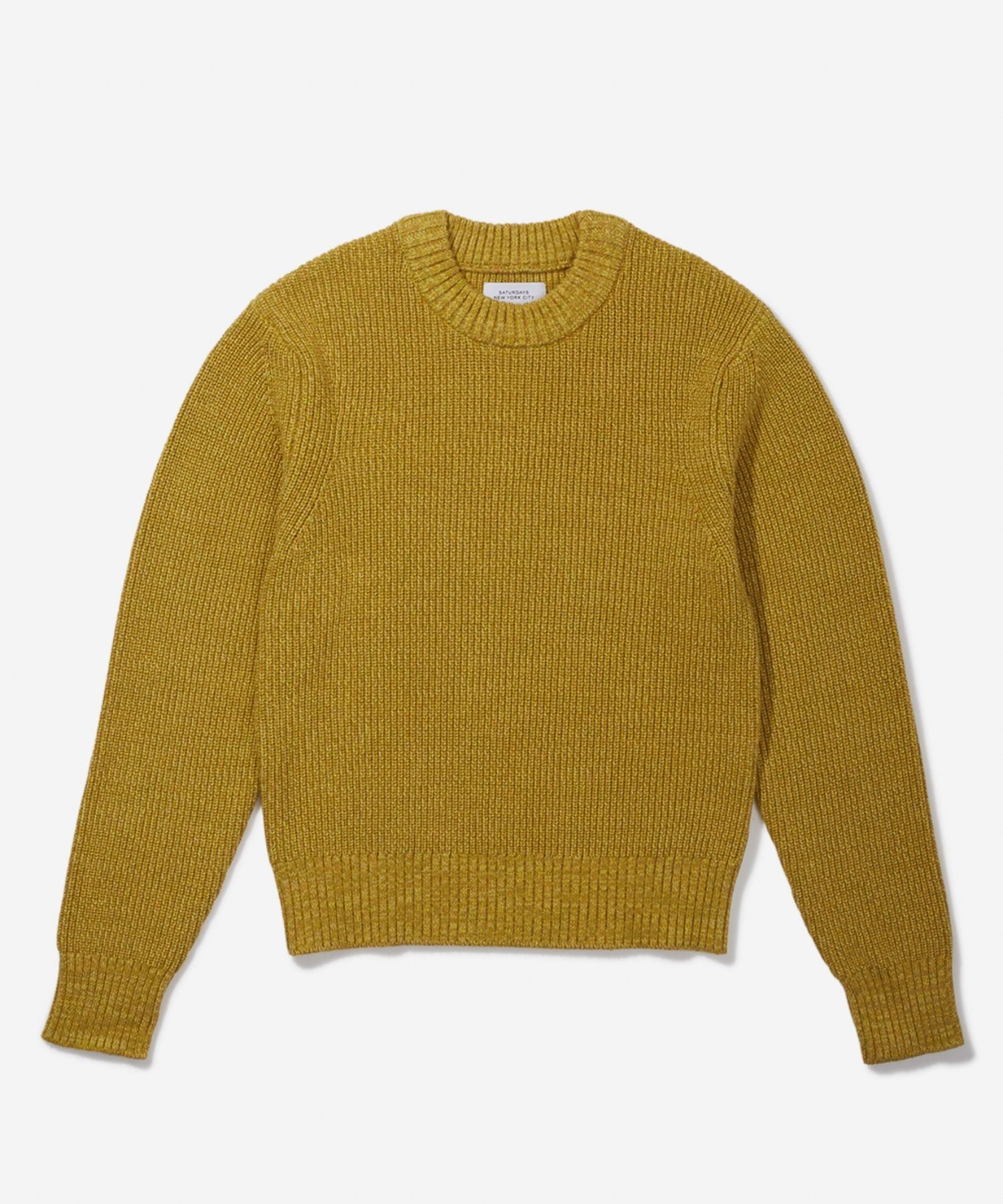 【SALE／50%OFF】Saturdays NYC Genny Melange Sweater サタデーズ ニューヨークシティ トップス ニット グリーン ネイビー【送料無料】