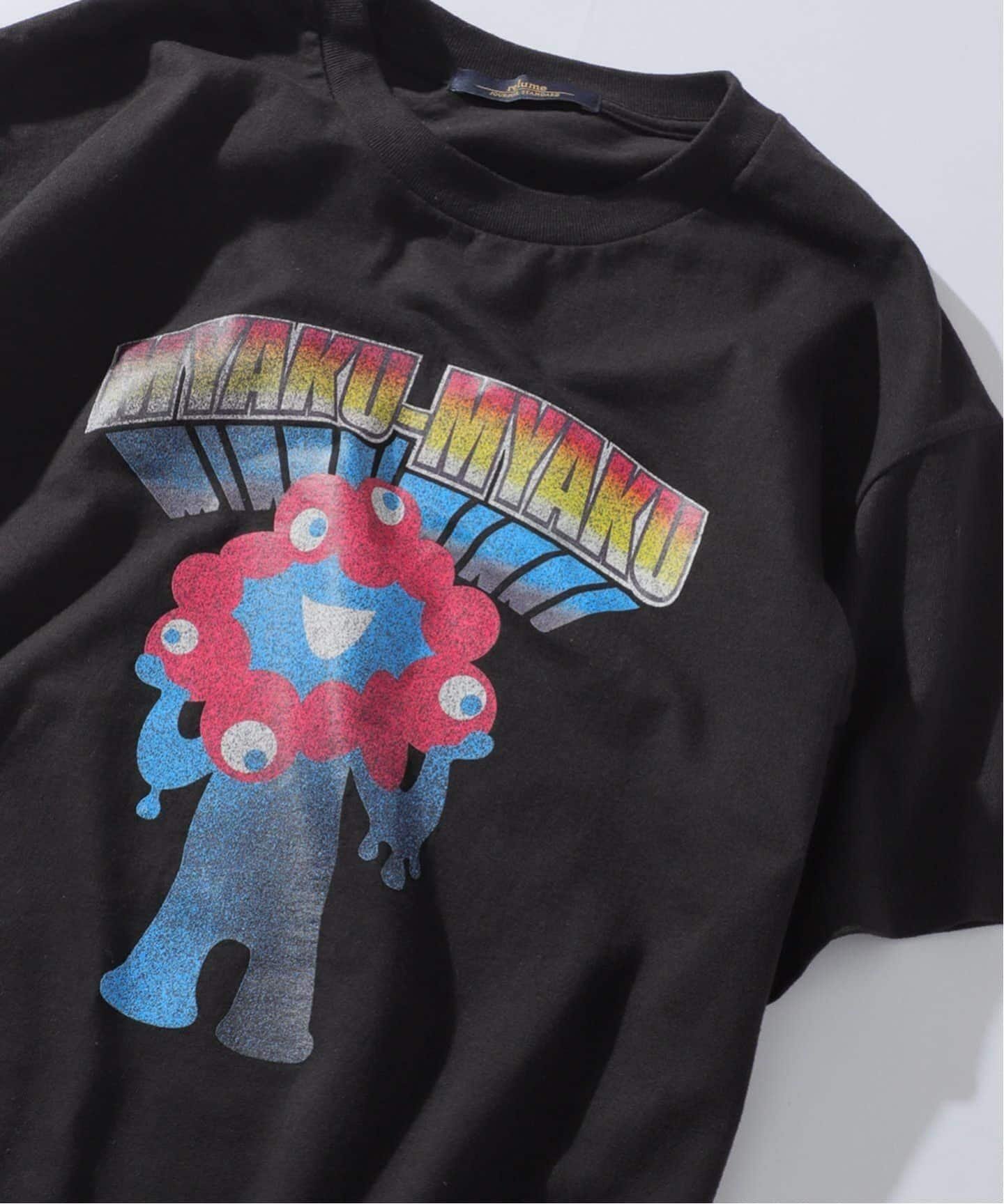 JOURNAL STANDARD relume 《追加予約》ミャクミャク 別注 ロックツアーTシャツ ジャーナル スタンダード レリューム トップス カットソー・Tシャツ ホワイト ブラック【送料無料】のサムネイル