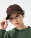 BEAMS BOY 【WEB限定】【別注】NEW ERA / 940 Easy Snap MLB ビームス ウイメン 帽子 その他の帽子 ブラウン【送料無料】