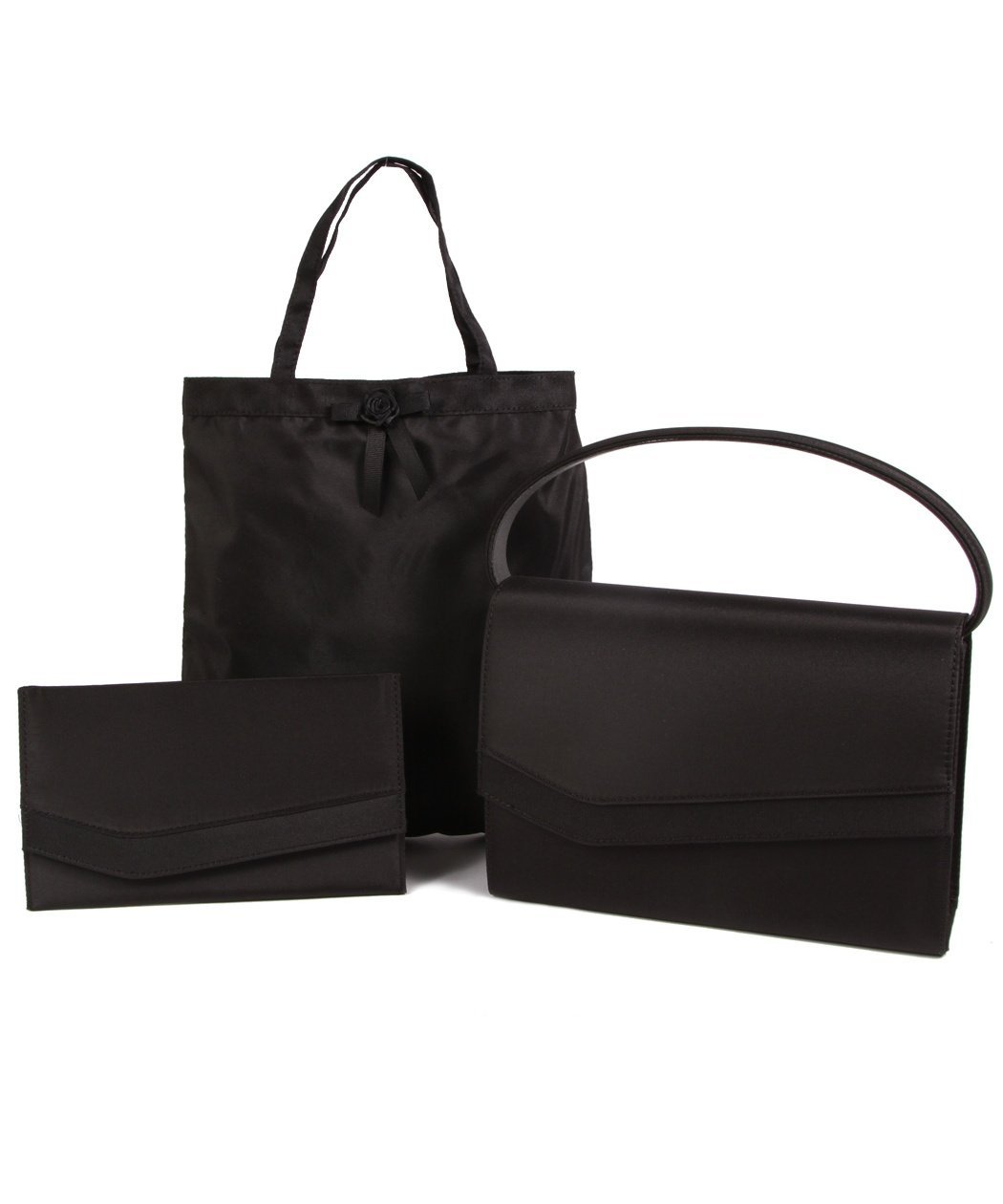 BACKYARD FAMILY フェッテ Fete #8182 フォーマルバッグ&手提げサブバッグ&ふくさ ローラ バッグ ビジ..