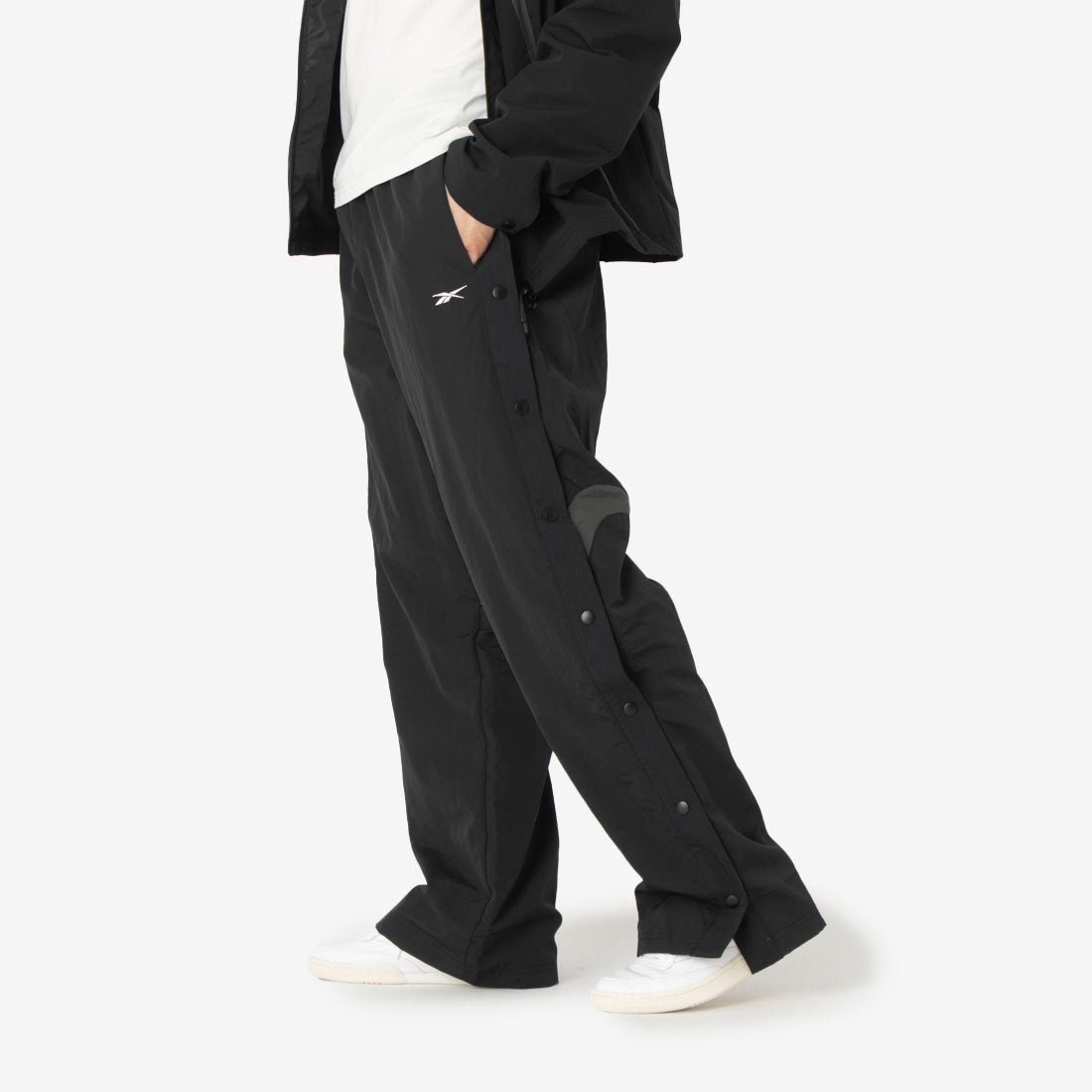 スナップ パンツ / RBK.B SNAP PANT リーボック パンツ その他のパンツ ブラック グレー
