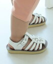 こども ビームス SALT WATER SANDALS / SAILOR ウォッシャブル レザー サンダル (約12~12.5cm) コドモ ビームス シューズ...