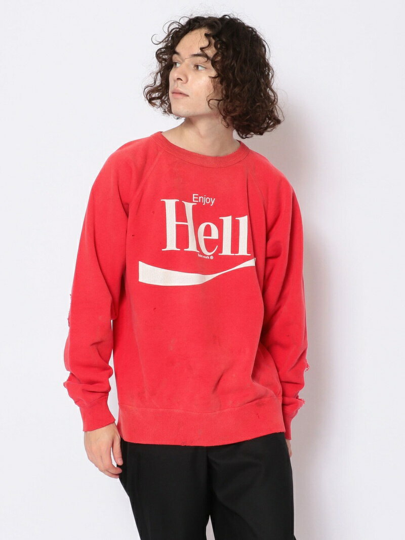 ROYAL FLASH SAINT MICHAEL/セント マイケル/Go to Hell SWT ロイヤルフラッシュ トップス スウェット・トレーナー レッド【送料無料】のサムネイル