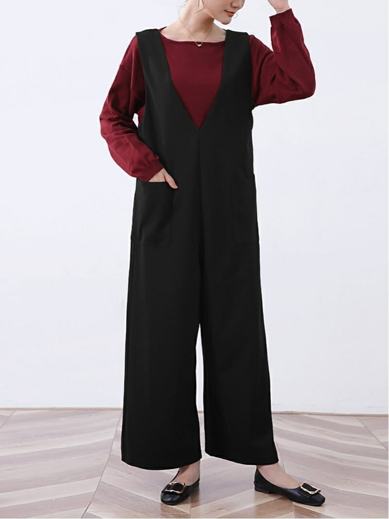 【SALE／30%OFF】Doux Belle 【Doux Belle】冬新作 オールインワン レディース ド...