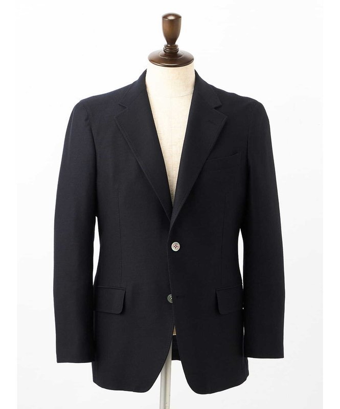 アクアスキュータム Aquascutum MEN Jersey Jacket アクアスキュータム ジャケット・アウター テーラードジャケット・ブレザー ネイビー【送料無料】