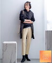 【SALE/40%OFF】UNFILO 【吸湿発熱】裏起毛テーパードパンツ アンフィーロ パンツ その他のパンツ グレー ピンク ホワイト ブラック ブラウン ...