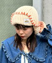 CIAOPANIC TYPY 【HELLO.SANFRANCISCO】ハンドステッチフライトキャップ チャオパニックティピー 帽子 その他の帽子 ホワイト グレ...