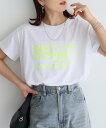 【SALE/46%OFF】Riberry 手書き風ロゴ刺繍デザインTシャツ リベリー トップス カットソー・Tシャツ グレー ピンク ホワイト
