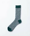 TRICOTE DOTS BUMPY SOCKS トリコテ 靴下・レッグウェア 靴下 レッド ベージュ ブルー