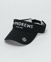 St ANDREWS TCツイルロゴバイザー (UNISEX) セントアンドリュース 帽子 その他の帽子 ホワイト グレー ブラック【送料無料】