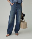 BABYLONE 【柳橋唯さんYouTube紹介アイテム】【Levi's】BARREL PANTS バビロン パンツ ジーンズ・デニムパンツ ブラック ブルー【送料無料】