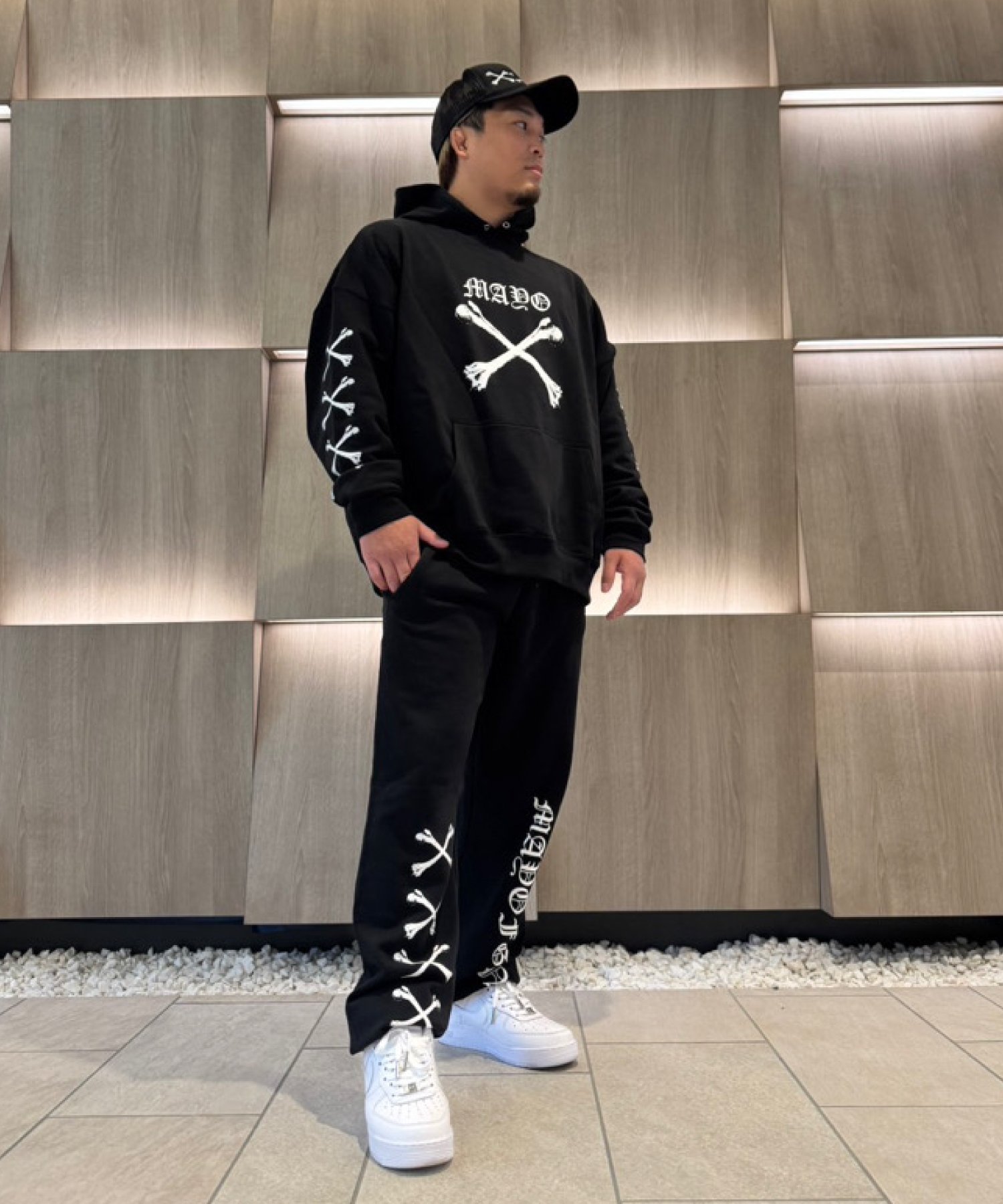 ROYAL FLASH MAYO/メイヨー/太田忍選手×コラボ スウェットパンツ ロイヤルフラッシュ パンツ その他のパンツ ブラック