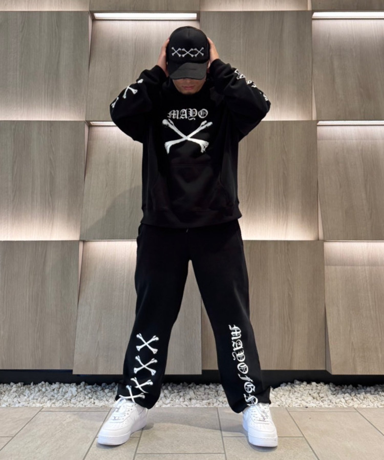 ROYAL FLASH MAYO/メイヨー/太田忍選手×コラボ スウェットパンツ ロイヤルフラッシュ パンツ その他のパンツ ブラック