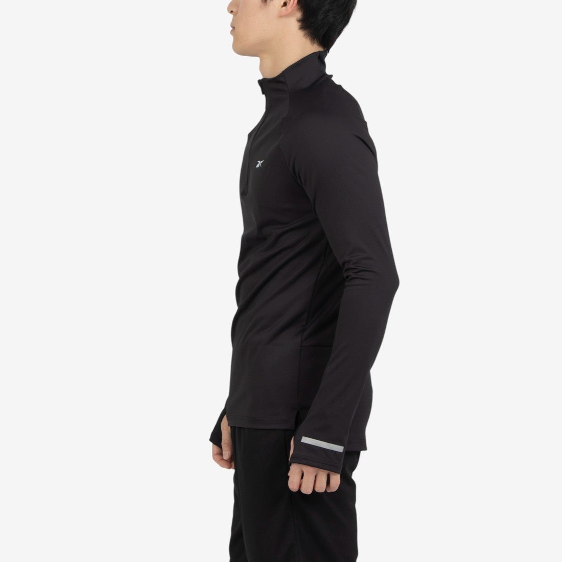 アスリート スピード クォーター ジップトップ / ATHLETE SPEED QUARTER ZIP リーボック トップス その他のトップス ブラック