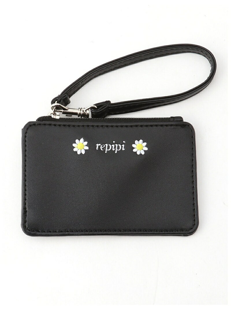 【SALE／50%OFF】repipi armario マーガレットパスケース レピピアルマリオ ファッション雑貨 その他のファッション雑貨 グリーン ブラック ベージュ パープルのサムネイル