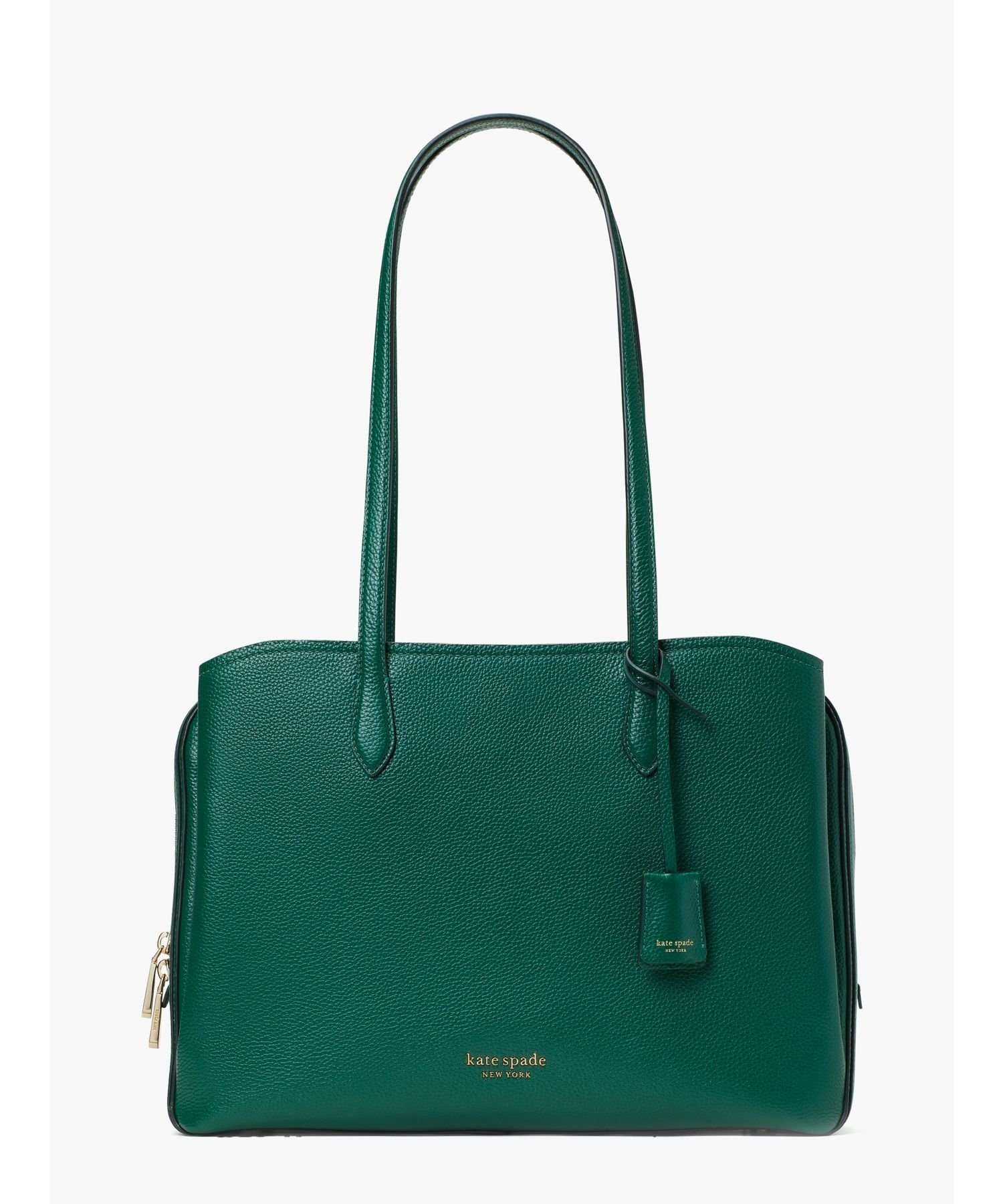 【SALE／50%OFF】kate spade new york ハドソン ラージ ワーク トート ケイトスペードニューヨーク バッグ トートバッグ グリーン【送料無料】