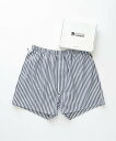 EDIFICE 【BARAILLE & GARMENTS / バライル & ガーメンツ】SPEYSIDE ASIC Shorts エディフィス インナー・ルームウェア その他のインナー・ルームウェア グレー ネイビー【送料無料】