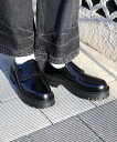 【SALE/50%OFF】aimoha - select - 【shoes365】二層カバー バックル二個付け 厚底ドレスシューズ アイモハ シューズ・靴 ロー...