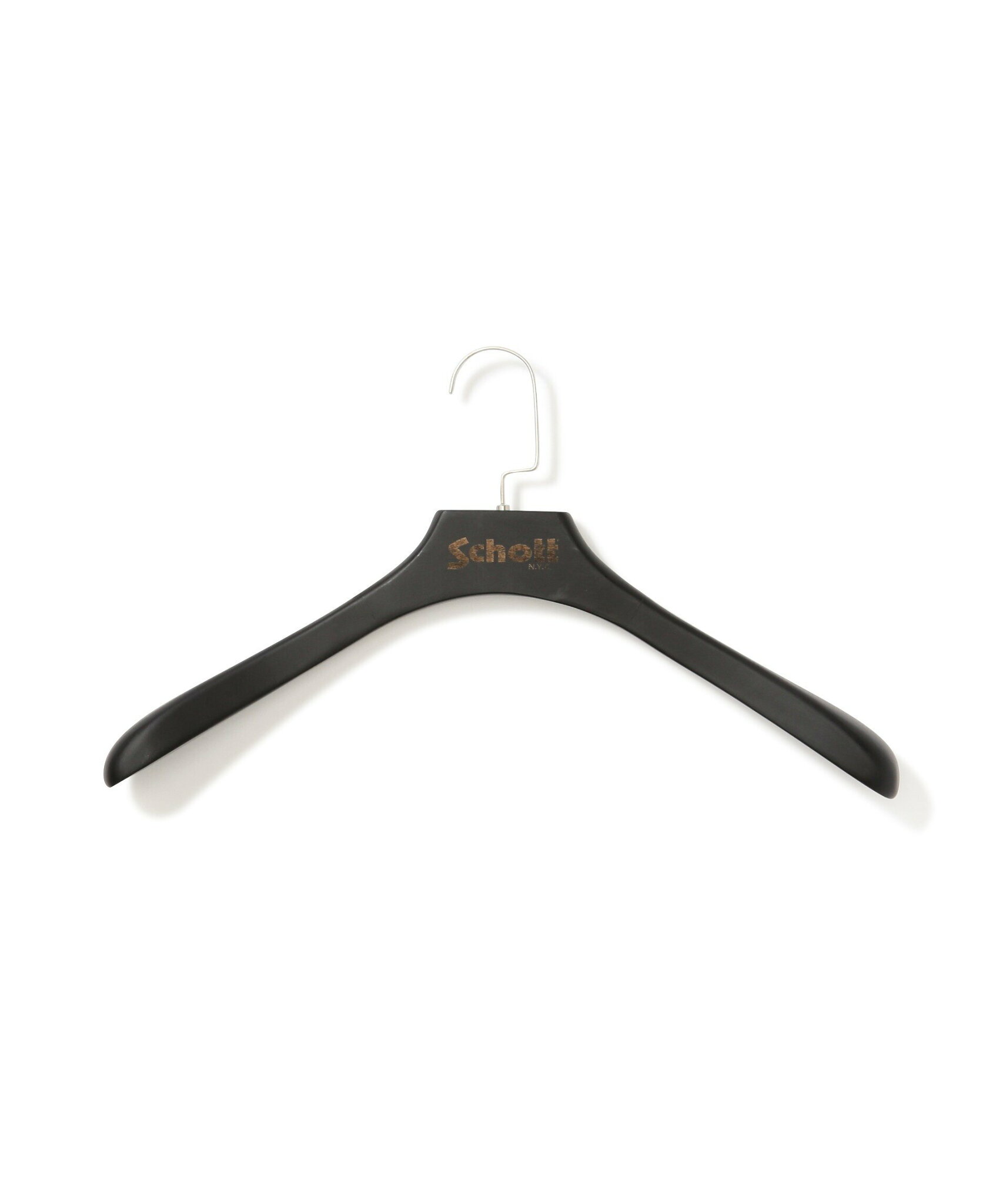 Schott WOODEN HANGER/ウッドハンガー ショット ファッション雑貨 その他のファッション雑貨 ブラウン ブラック