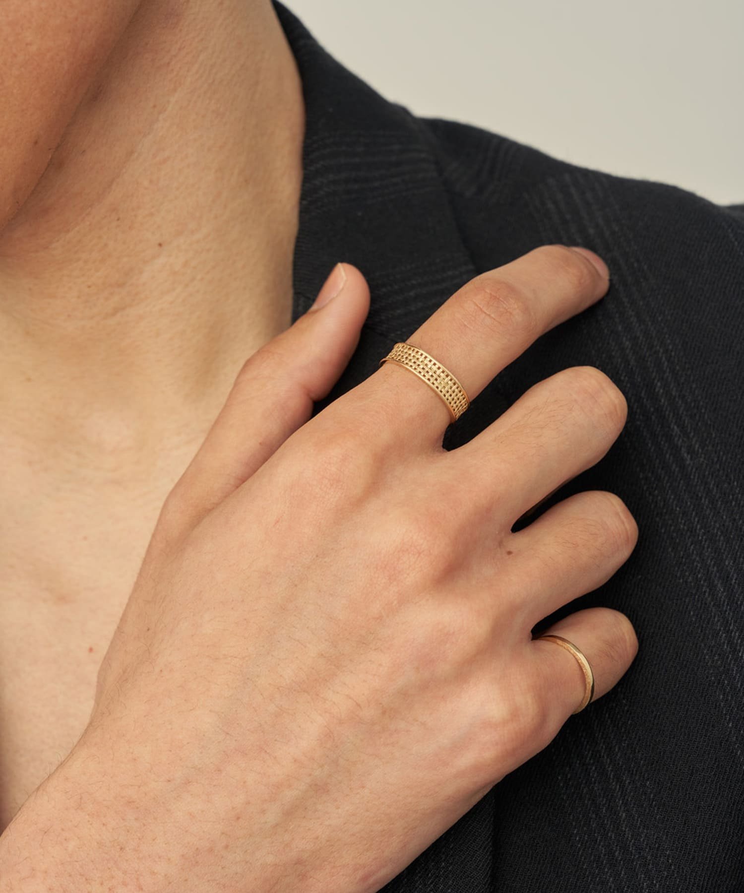 XOZ K18 bamboo ring バンブーリング クロスオズ アクセサリー・腕時計 リング・指輪 ゴールド