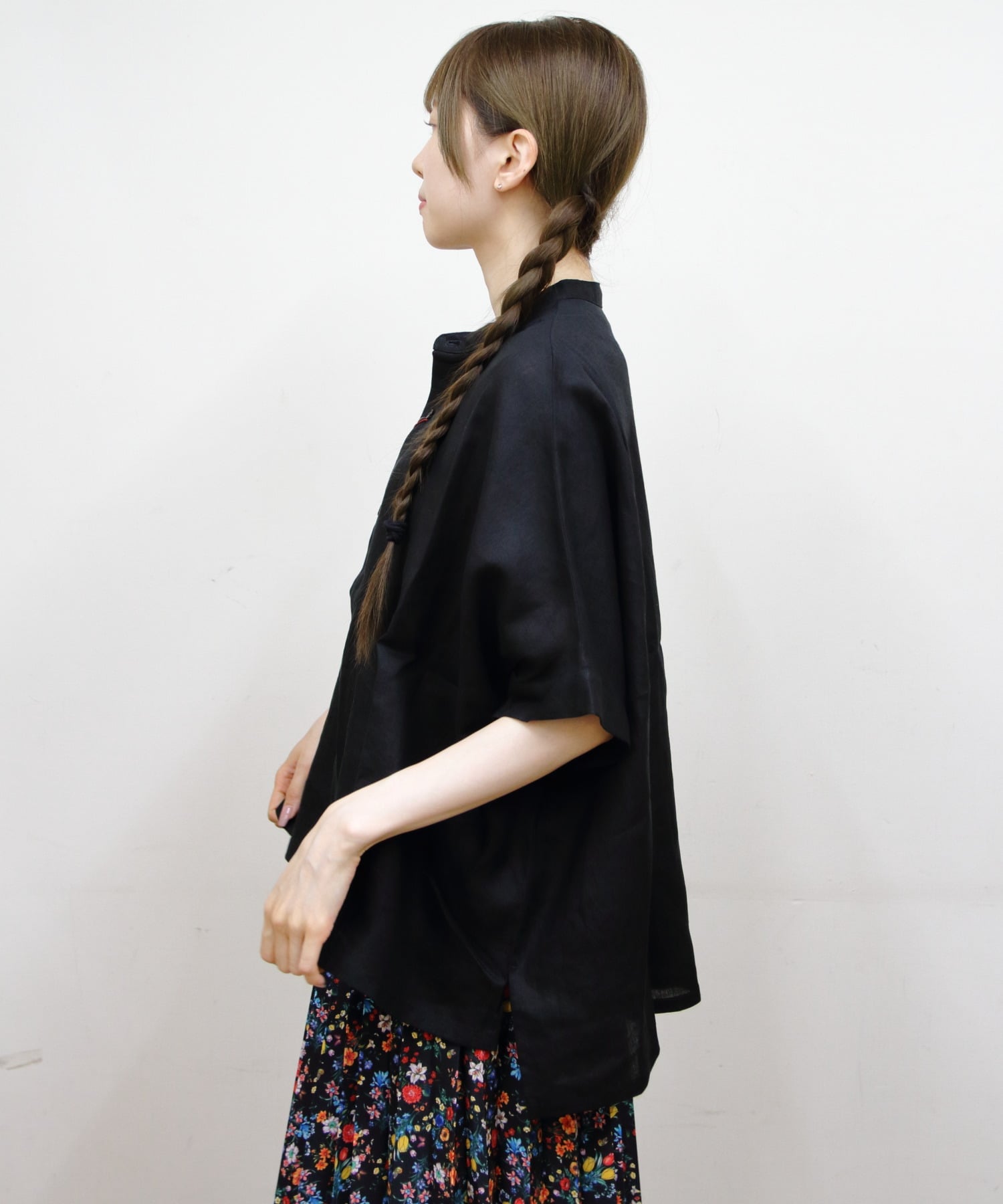 Vincent et Mireille Vincent et Mireille/(W)VINCENT ET MIREILLE/ヴァンソン エ ミレイユ スリーブレスブラウス SLEEVELESS BROUSE ステップス トップス シャツ・ブラウス ブラック ブラウン