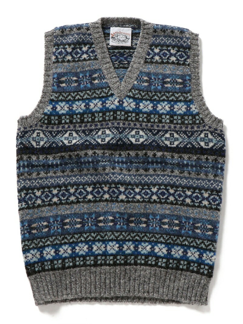 Wool V-neck Slipover 116-58-0003: Navy