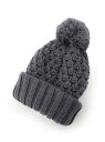 【SALE/16%OFF】grove 2WAYポンポン付きニットワッチ グローブ 帽子/ヘア小物 ニット帽/ビーニー グレー ブラック ベージュ