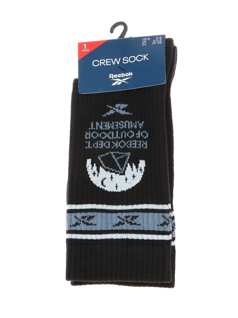 【SALE／65%OFF】Reebok Classic クラシックス キャンピング ソックス [Classics Camping Socks] リーボック リーボック ファッショングッズ ソックス/靴下 ブラック