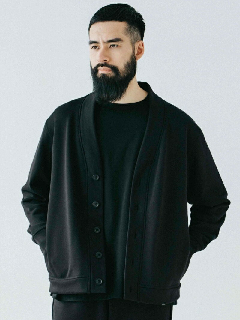 【SALE／50%OFF】SHIPS 【SHIPS別注】THYARD: SOLOTEX(R) コットン Vネック カーディガン シップス トップス カーディガン ブラック グレー ネイビー【送料無料】のサムネイル