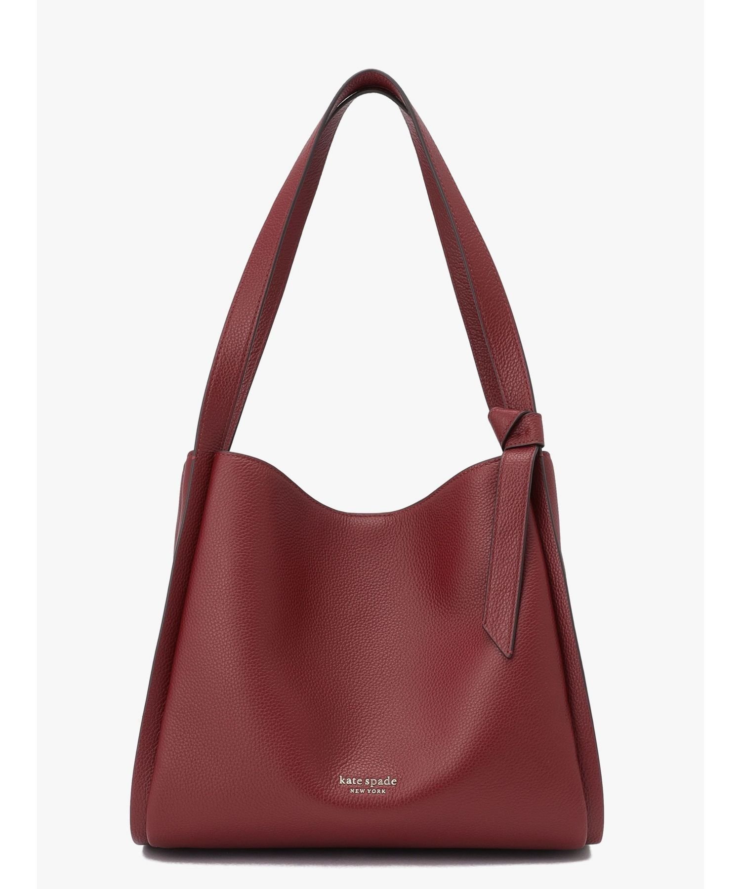 【SALE／50%OFF】kate spade new york ノット ラージ ショルダー バッグ ケイトスペードニューヨーク バッグ ショルダーバッグ レッド【送料無料】のサムネイル