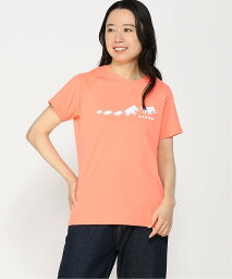 マムート Tシャツ レディース 【SALE／20%OFF】MAMMUT 【公式】MAMMUT/マムート キューディ ロゴ プリント ティーシャツ アジアンフィット ウィメンズ / QD Logo Print T-Shirt AF Women マムート トップス カットソー・Tシャツ オレンジ【送料無料】