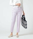 【SALE/42%OFF】NEWYORKER WOMEN L-SIZE 【L】ストレッチツイル センタープレステーパードパンツ ニューヨーカー エルサイズ パン...