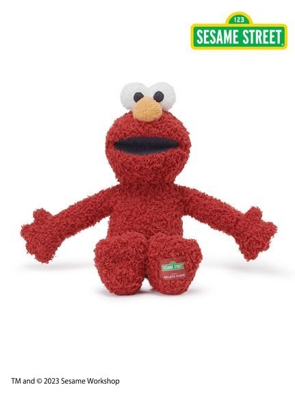 楽天Rakuten Fashiongelato pique 【SESAME STREET】エルモぬいぐるみ ジェラートピケ インテリア・生活雑貨 おもちゃ・ゲーム・フィギュア レッド【送料無料】