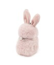 pom ponette junior アニマルファーくるるバッグチャーム ナルミヤオンライン ファッション雑貨 チャーム・キーチェーン ピンク ホワイト ブルー