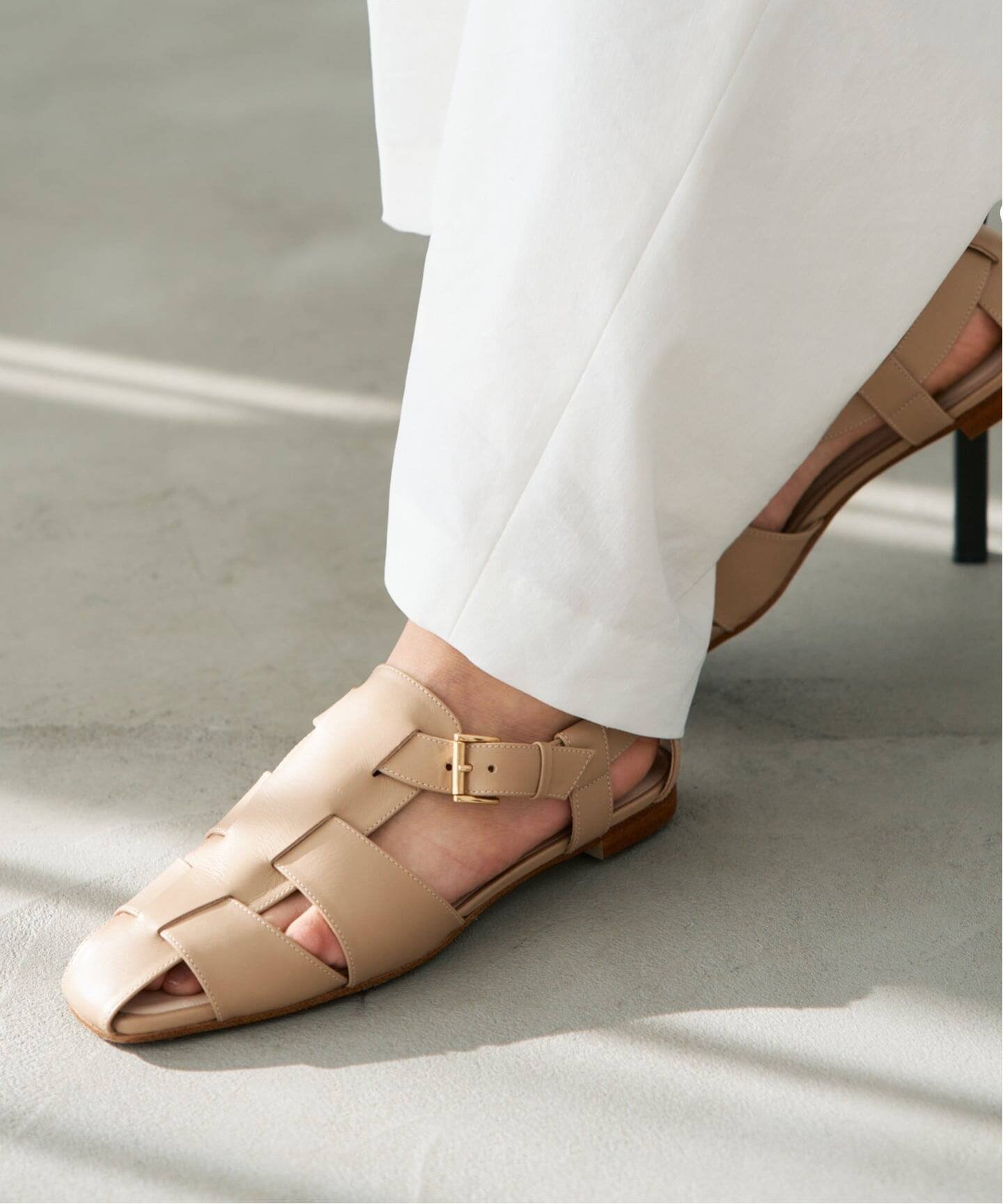 【SALE／30%OFF】IENA IENA Gurkha sandals サンダル イエナ シューズ・靴 サンダル ベージュ【送料無料】