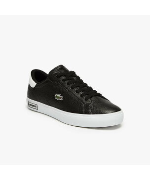 LACOSTE メンズ POWER COURT 0721 2 ラコステ シューズ スニーカー/スリッポン ホワイト ブラック【送料無料】