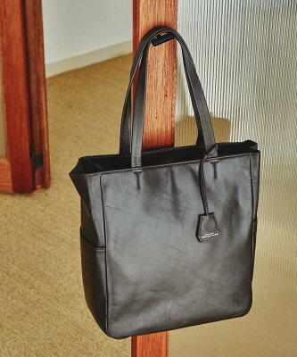 UNITED ARROWS green label relaxing SC GLR ファンクショナル レザー トートバッグ タテ V2 ユナイテッドアローズ グリーンレーベルリラクシング バッグ その他のバッグ ブラウン ネイビー【送料無料】