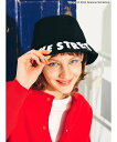 【SALE/45%OFF】AMERICAN HOLIC プリントバケットハット/セサミストリート アメリカン ホリック 帽子 ハット ブラック