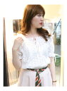 【SALE/71%OFF】dazzlin オフショルシャーリングブラウス ダズリン シャツ/ブラウス【RBA_S】【RBA_E】