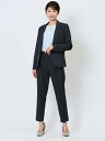 m.f.editorial ウーリッシュ 1ボタンジャケット+テーパードパンツ 紺 タカキュー スーツ・フォーマル セットアップスーツ ネイビー【送料無料】