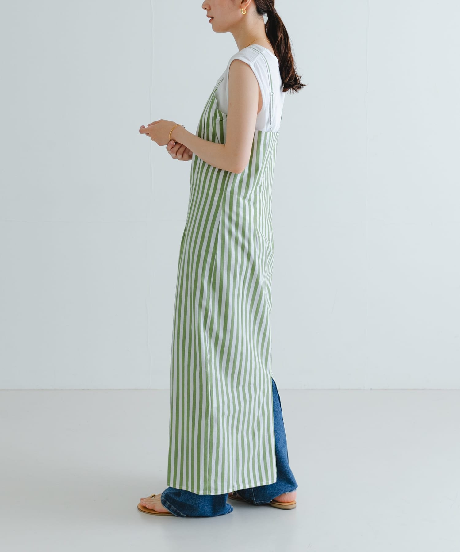 【SALE／55%OFF】URBAN RESEARCH RITA ROW VIRIDIAN DRESS アーバンリサーチ ワンピース・ドレス ワンピース【送料無料】