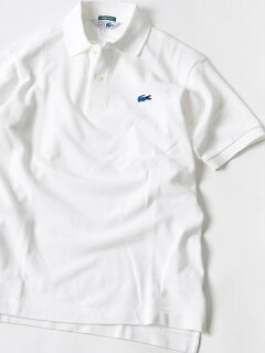 70s Drop Tail Polo 112-12-1019: White 70s Drop Tail Polo 112-12-1019: White