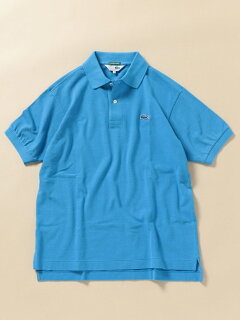 70s Drop Tail Polo 112-12-1019: Blue