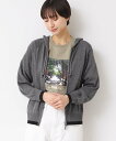 【SALE/50%OFF】Dessin 【洗える】フーデッドカーディガン(S~L) デッサン トップス カーディガン グレー ブルー【送料無料】