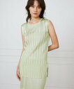 【SALE/40%OFF】INED シャイニーヤーンプルオーバー 《la veille by SUPERIOR CLOSET》 イネド トップス ニット グリーン ホワイト【送料無料】