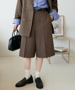 Discoat ハーフパンツ ディスコート パンツ その他のパンツ ブラウン グレー【送料無料】