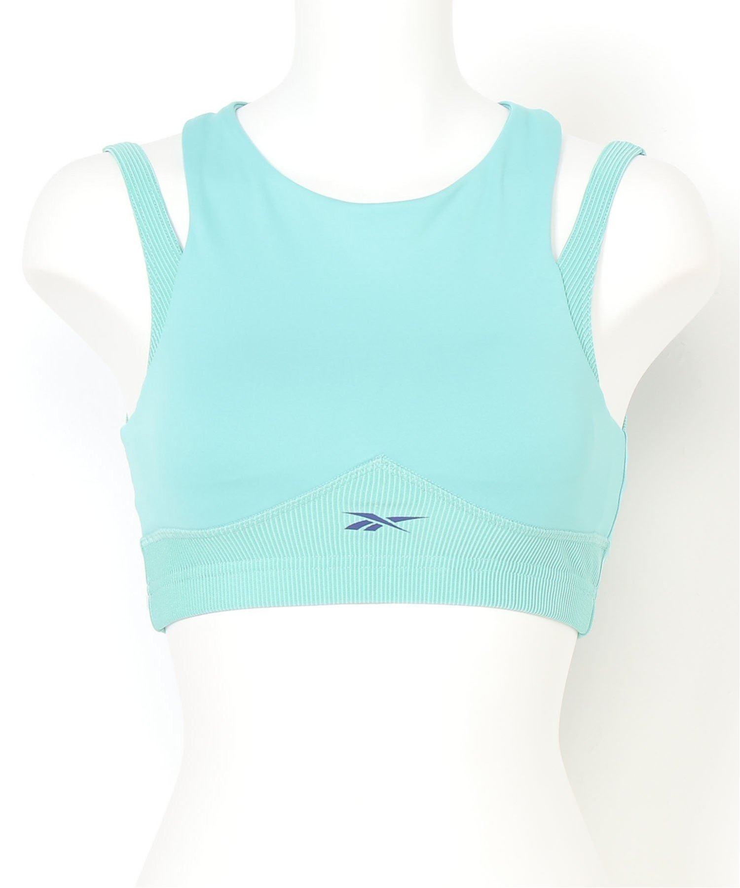 【SALE／50 OFF】Reebok (W)LM Rib Cropped Tank リーボック トップス ノースリーブ タンクトップ ブルー