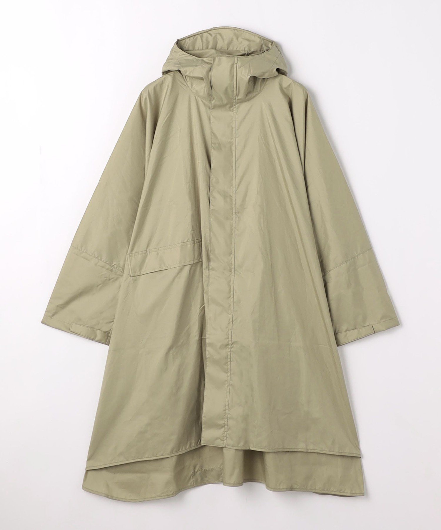 UNITED ARROWS green label relaxing ＜Wby Wpc.＞レイン ポンチョ ユナイテッドアローズ グリーンレーベルリラクシング ジャケット アウター ポンチョ ベージュ ブラック【送料無料】